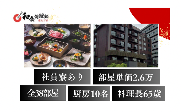【和食調理師】【若手】諏訪湖を一望できる宿｜寮あり・コンビニスーパー徒歩5分